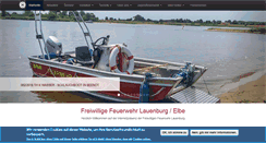 Desktop Screenshot of feuerwehr-lauenburg.de